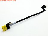 90203816 LS41P Lenovo IdeaPad S410p 20296 80BK Touch 20297 80BM DC IN Cable Power Jack Connector Port Input Assembly 6 or 8 Pins